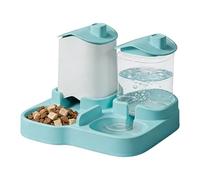 Dispensador automático de Alimentos y Agua para Gatos - Depósito antiverso, alimentador automático para Gatos, para alimentación y tratamientos de Cachorros, Perros y Conejos