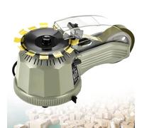 Dispensador automático de cinta con disco rotatorio y cortadora de cinta,ancho de cinta de 3 a 22 mm,longitud de corte de 11 a 58 mm,for cortar cinta adhesiva transparente y cinta de aluminio