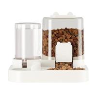 Dispensador automático de Comida for Perros, Gran Capacidad, con separación Alimentos Secos y húmedos