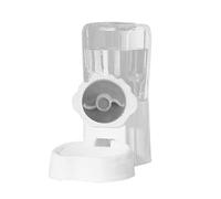 Dispensador automático de comida jaula colgante comedero automático y cuenco de agua adecuado para gatos, perros, conejos, hurones, jaulas de cerdos, dispensador complementario de comida y agua (B