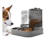 Dispensador automático de comida para gatos | Accesorio para alimentación animal grande recipiente de croquetas | Comida seca y húmeda para gatos perro pequeño animal para apartamento casa
