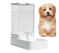 Dispensador Automático De Comida para Mascotas,Automático para Gatos con Tolva Antiderrames | Bebedero Y Estación De Alimentación Antifugas para Perros, Gatitos, Cachorros, Interior Exterior Y Viaje
