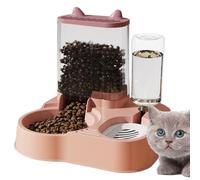 Dispensador automático de Comida para Perros,Alimentador automático para Gatos,Dispensador de Agua para Gatos para Perros antivuelco | Contenedor de Almacenamiento para Comida para Perros, al