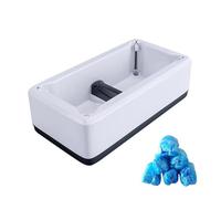 Dispensador Automático de Cubiertas de Suministros 200 Cubiertas Desechables, Distribuidor Conveniente Para el Hogar, Oficina, Supermercado, Fábrica Y Hospital, JZRRSLUHK, Blanco, 200 shoe cov