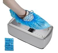 Dispensador automático de de zapatos - 40 x 22 x 15 cm material ABS, máquina de películas para zapatos sin contacto, 100 fundas de zapatos incluidas, muy práctico | Dispensador duradero para