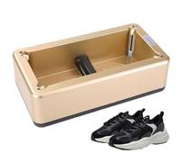 Dispensador automático de fundas para zapatos, 40 x 21 x 12 cm, dispensador antideslizante para botas con 100 fundas, dispensadores de zapatos reutilizables a prueba de polvo para fábrica, hospital