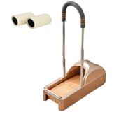 Dispensador automático de fundas para zapatos, con membrana y 1200 películas, desechable para apartamentos y casas(GoldB)