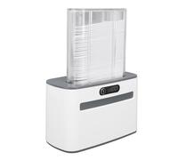 Dispensador Automático de Hilo Dental, Soporte Eléctrico para Hilo Dental con 100 Hilos, Soporte para Palillo de Dientes Recargable para Limpieza de Dientes