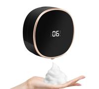 Dispensador automático de jabón, 280 ml, 2000 MA, 3 engranajes, sensor ajustable, dispensador de jabón de montaje en pared, dispensador de espuma para baño, cocina, comercio