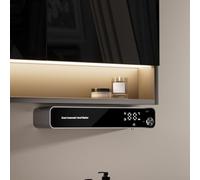 Dispensador automático de jabón de espuma alimentado por USB, con sensor sin contacto y niveles de espuma personalizables, para lavado de manos higiénico en hogares y espacios públicos (gris)