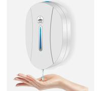 Dispensador automático de jabón de pared de 550 ml, dispensador de gel sin contacto con sensor infrarrojo, dispensador de jabón líquido sin