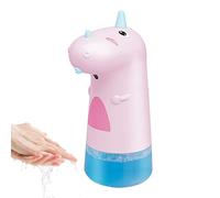 Dispensador automático de jabón - Dispensador de jabón con sensor sin contacto,Dispensador automático de jabón de manos espumoso para niños, bonito dispensador de espuma para encimera de baño Goowafur