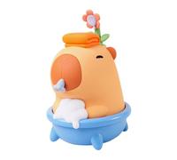 Dispensador automático de jabón espumante recargable en forma de Capybara Dispositivo dispensador de gel de ducha sin contacto Diseño animal lindo Instalación en mesa Gestión de higiene