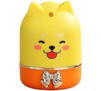 Dispensador automático de palillos de dientes con temática de conejo para uso doméstico con factor de forma equilibrado y movimiento de dispensación suave (gato de la suerte (perro joven)