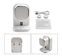 Dispensador automático de pasta de dientes y soporte para cepillo de dientes, carga USB, interfaz elástica suave adecuada para varios tipos de pasta de dientes (negro)