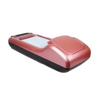 Dispensador automático de película para calzado, máquina con 2 rollos (1200 unidades), envoltura impermeable desechable para el hogar, tiendas y hoteles(PinkC)
