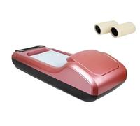 Dispensador automático de película para zapatos, dos rollos, con cuchillas de acero inoxidable para la entrada de la oficina en casa, manteniendo el suelo limpio y ordenado(PinkC)