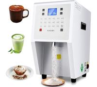 Dispensador Automático de Polvo 3.5l | Máquina Cuantificadora para Fruta y Fructosa, 17 Botones para Café, Cacao o Leche en Polvo