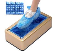 Dispensador AutomáTico Fundas Zapatos, MáQuina PortáTil Cubrir Zapatos con 300 Fundas Zapatos Antideslizantes para El Hogar, Laboratorio, Hospital, Museo(A)