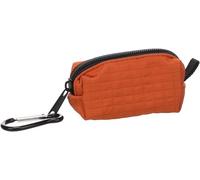 Dispensador bolsas caca perro - Vika Naranja - poliéster - con cremallera y mosquetón - resistente y colorido - incluye 1 rollo con 20 bolsas (220 x 320 mm) - Flamingo
