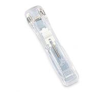 Dispensador Clips Papel Manual, transparente | Estructura , Accesorio Escritorio, Para Clasificación Diaria, Para Uarios Domésticos