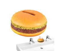 Dispensador colorido de toallas de papel, soporte para pañuelos, servilleteros de 20 x 15 cm, dispensador de pañuelos con cubierta impermeable, contenedor de toallas de cocina con soporte de pared