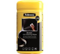 Dispensador de 100 toallitas fellowes 9183101 para limpieza de pantall