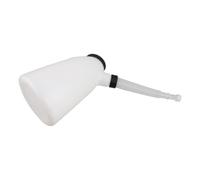 Dispensador de Aceite de 4 L, Plástico, Boquilla y Tapa Segura | Marcas de Medición Claras, Diseño a Prueba de Fugas, Asa Ergonómica, para Taller de Coche y Bricolaje