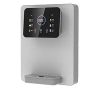 Dispensador de agua alimentada por red caliente y fría con bloqueo electrónico para niños, pantalla táctil, tubería caliente instantánea para oficinas y comedores comerciales, toma de agua