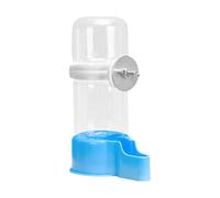 Dispensador de agua automático de pájaros, de gran capacidad, de Parrot Waterer, Hangable Parakeet Feeder Drinker, Food Dispenser Container, Bird Cage Accessories, 5.28x2.17x1.18 Inches