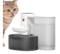 Dispensador de agua automático genérico para gatos,Dispensador de gatos Cuencos dispensadores de vertido Zona de bebida Gran capacidad 3L, Suministros de animales d