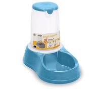 Dispensador de agua Break Reserve para perros y gatos - Stefanplast - Color: Azul | Capacidad: 1,5 L