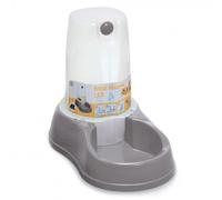 Dispensador de agua Break Reserve para perros y gatos - Stefanplast - Color: Gris | Capacidad: 1,5 L