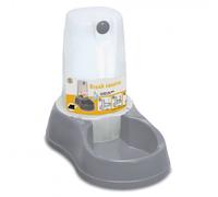 Dispensador de agua Break Reserve para perros y gatos - Stefanplast - Color: Gris | Capacidad: 3,5 L