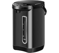 Dispensador de agua caliente de 5 litros, 5 ajustes de temperatura, bloqueo infantil, temporizador de 24 horas, termo eléctrico con función para mantener caliente, hervidor portátil para té y café e