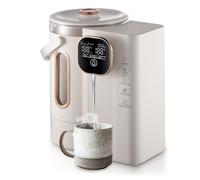 Dispensador de Agua Caliente, Enfriador de Agua con Control de Temperatura Dispensador Agua Electrico de Acero Inoxidable de 3L 1000W con llave de Bloqueo para Hogar Oficina y Autocaravana