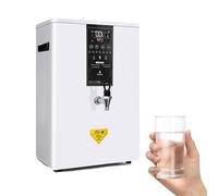 Dispensador de agua caliente instantánea comercial, caldera de pared 3000W con pantalla LCD, tecnología de calentación de paso para café de té, hervidor de alta salida para uso en el hogar de la ofici