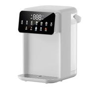 Dispensador de agua caliente instantánea de 3,5 L, calentamiento rápido de 2000 W con 7 ajustes de temperatura y 8 niveles de salida, luz nocturna LED, estación de encimera portátil para uso en la o