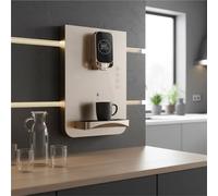 Dispensador de Agua Caliente instantáneo montado en la Pared, Calentamiento ultrarrápido de 2200 W, Bloqueo for niños, Suministro de Agua Directo RO for el hogar, Cocina, Sala de Estar(Gold)