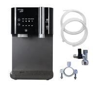 Dispensador de agua carbonatada, fría y caliente con ósmosis y botella co2 integrada