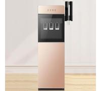 Dispensador de agua, carga inferior, caliente, temperatura ambiente, agua fría, 3 funciones, portavasos para uso doméstico y oficina