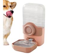 Dispensador de Agua Colgante for Gatos | Comedero automático for Gran Capacidad(Pink)