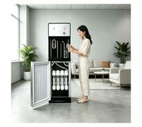 Dispensador de Agua Comercial, Enfriador de Agua estancada, con 4 filtros incorporados, dispensador de Agua Caliente instantáneo, for usuarios comerciales de oficinas en el hogar