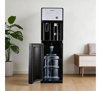 Dispensador de agua con carga inferior, caliente y fría, enfriador de agua independiente con 3 configuraciones de temperatura, funcionamiento silencioso, ideal para hogar y oficina