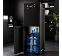 Dispensador De Agua con Carga Inferior Y 5 Ajustes De Temperatura,Pantalla LED Digital,Enfriador 3 En 1 De Agua Fría Y Caliente,para Hogar,Cocina,Oficina Y Sala De Descanso