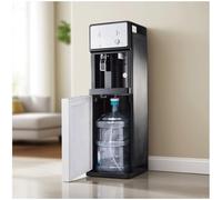 Dispensador de agua de carga inferior, dispensador de agua de pie con función dual de agua fría y caliente, dispensador de agua independiente, ideal for gimnasios y lugares de entretenimiento.