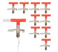 Dispensador de agua de conejo, bebedor automático de pezones de conejo, kit de riego de aves de corral, alimentador de pezones, suministros para mascotas para aves de corral y hurones