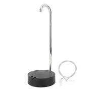 Dispensador de Agua de Escritorio, Bomba Eléctrica Automática para Botella de Agua Mineral, Batería Recargable 1800mAh - Fácil Uso, Material Resistente, Ideal para Hogar y Oficin (Negro)