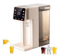 Dispensador de agua de escritorio compacto de 2000 W con filtro frío y caliente, pantalla táctil LED, 6 ajustes de temperatura, capacidad de 3 L, 3 segundos, calor rápido para hogares, oficinas