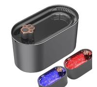 Dispensador de Agua de Gato automático, Dispensador de Agua de Mascotas de bajo Ruido - - -, 3 Capas Filtro Perros - Fuente, Perro, Pepp - Agua de Agua de Gato 3L Turdispenser para Gatos con depósit